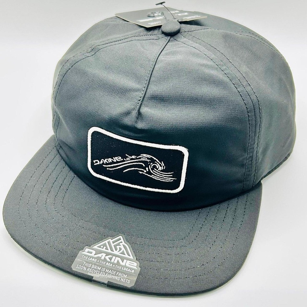 Dakine R&R Patch Hat Cap Strapback Adjustable Black Outdoors Casual Sports